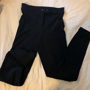 American apparel black riding pants